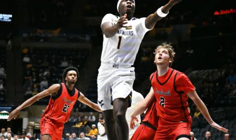 WVU takes down Wheeling in final exhibition